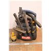 Image 1 : * Ryobi Cordless Shop Vac, (2) Batteries, Hose, & Attachments - As Is