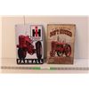 Image 1 : (2) Farmall Metal Signs 12" x 8"