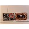 Image 1 : No Smoking & Freak Show Metal Signs 12" x 8"