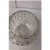 Image 2 : Crystal Cookie Jar with Lid 10" Tall x 7" Wide