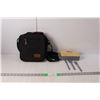 Image 1 : Card N-X Messenger Bag & Small Plastic Bento Box with Cutlery