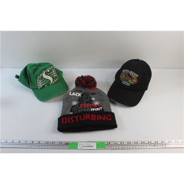 Winter Toque, Saskatchewan Roughriders & Back Forty Caps