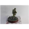 Image 4 : Military Metal Series D-Day First Wave Soldier Statue