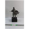 Image 1 : Metal Knight Statue - 11" Tall
