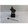 Image 6 : Metal Knight Statue - 11" Tall