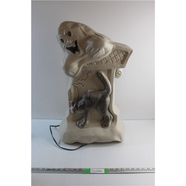 Light Up Halloween Decor - 26'' x 12'' - Missing Bulb