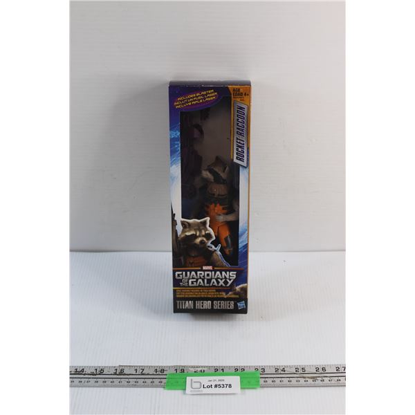 Marvel Guardians of the Galaxy Titan Hero Series Rocket Raccoon Figure - Sealed
