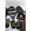 Image 4 : (9) Winter Toques and (3) Pairs of Gloves, Variety Lanyards