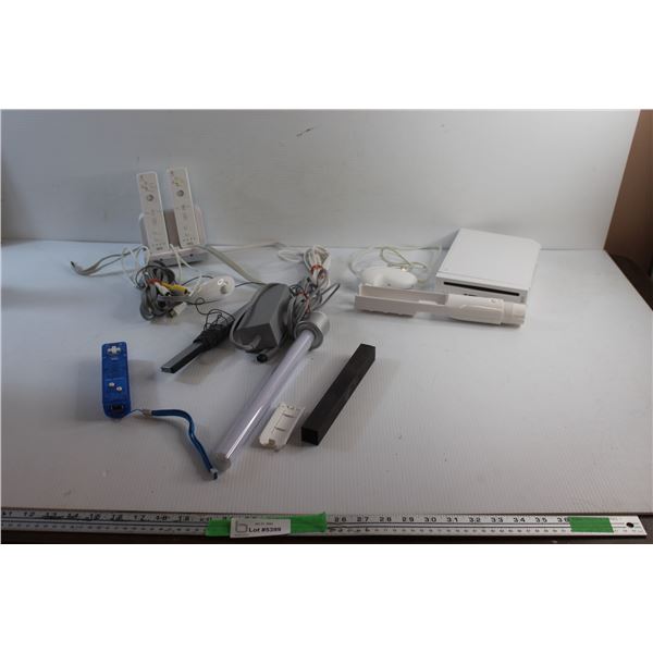 Wii Console and Accessories - As is