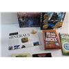 Image 3 : Books - Rocks & Minerals, Space & Totally Irresponsible Science and Trivia Games