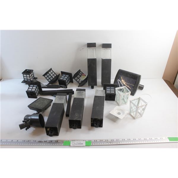 Solar Powered Pathway and Outdoor Lights - As Is