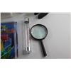 Image 6 : Crystal Growing Set, Magnifying Glass, Telescope and Misc.