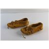 Image 2 : Laurentian Suede Leather Moccasins - Size 9''