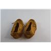 Image 3 : Laurentian Suede Leather Moccasins - Size 9''