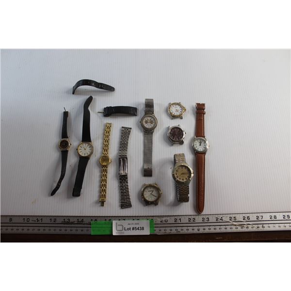 (9) Quartz Watches - As Is