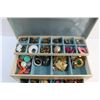 Image 2 : Large Jewelry Box and Assorted Jewelry