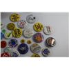 Image 5 : Via Rail Conductor Cap & Labatt's Lite Cap and Assorted Button Pins
