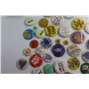 Image 6 : Via Rail Conductor Cap & Labatt's Lite Cap and Assorted Button Pins