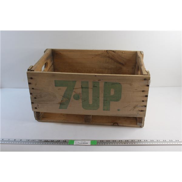 Vintage Wooden 7UP Crate