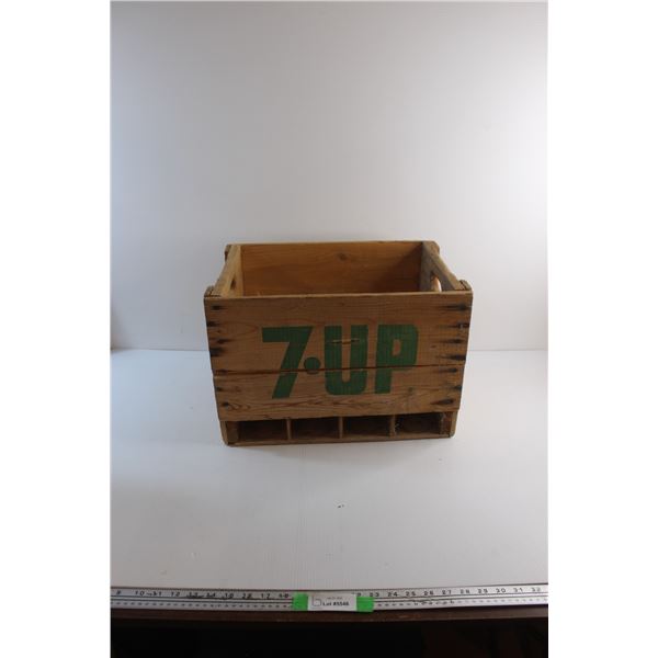 Vintage Wooden 7UP Crate