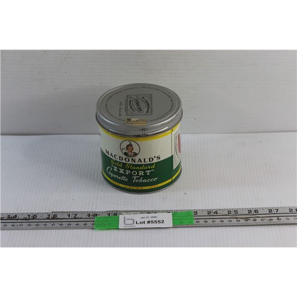 Vintage MacDonald's Cigarette Tobacco Tin