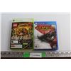 Xbox 360 Dual Pack (Lego Indiana Jones / Kung Fu Panda) and PS4 God of War Games