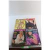 (4) Playboy Magazines - 1980's and 1990