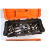 Image 2 : Plastic Tool Box, Sockets and Ratchet Wrench