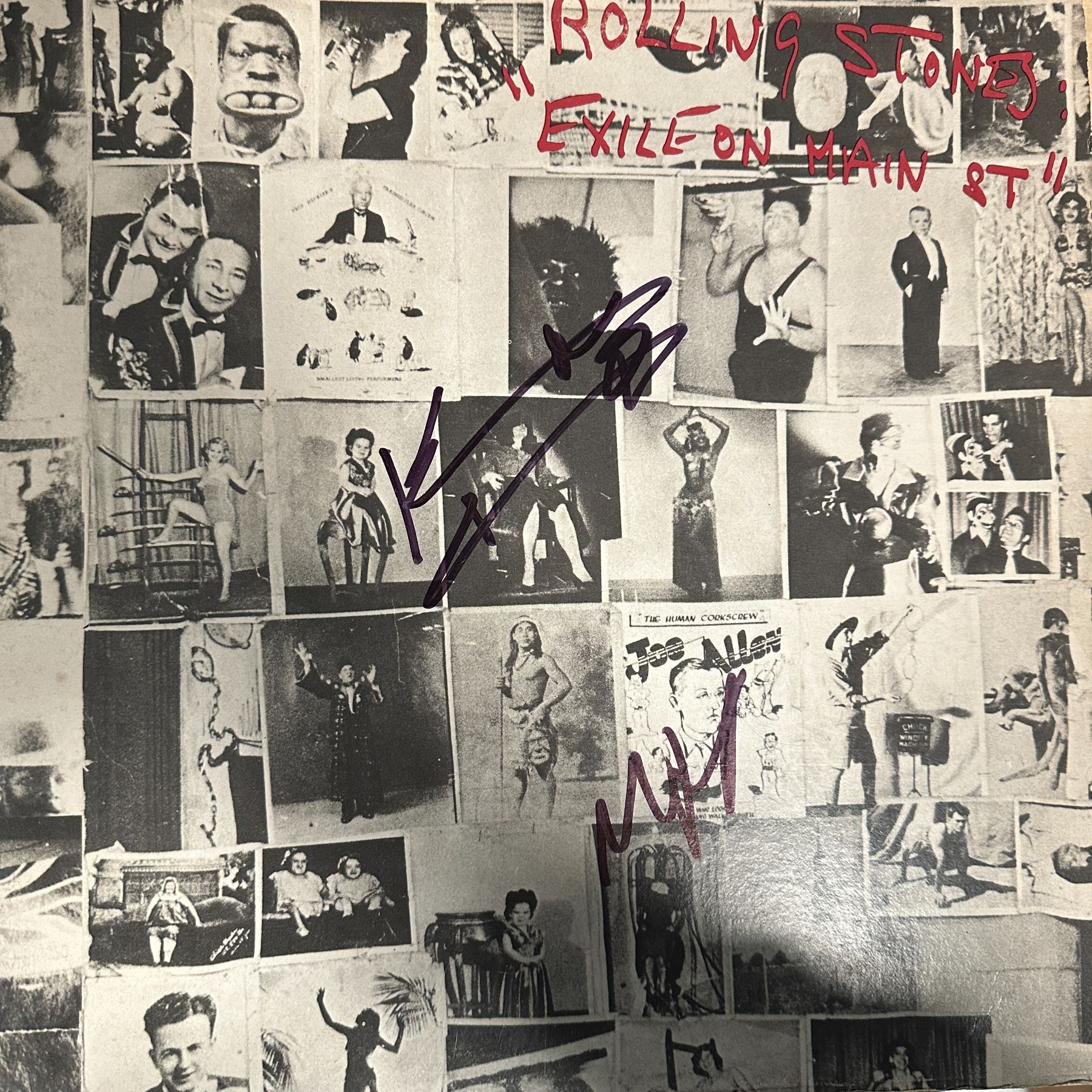 The Rolling Stones Autographed Album