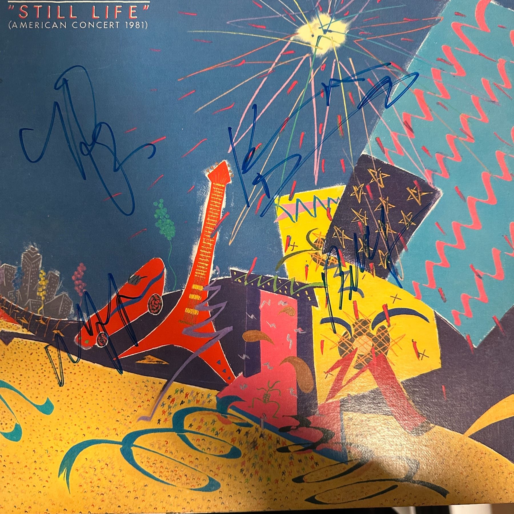 The Rolling Stones Autographed Album