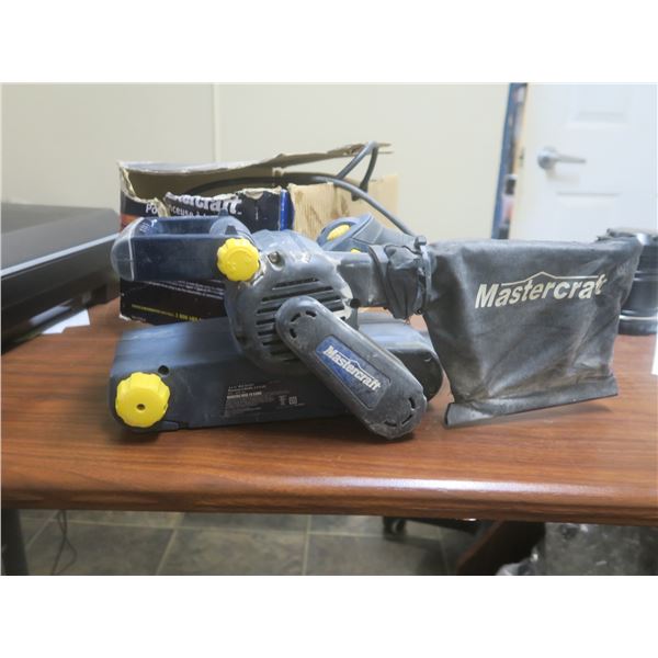 21" mastercraft belt sander