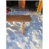 Image 4 : 70" wooden bench