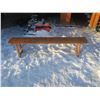 Image 5 : 70" wooden bench