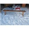 Image 1 : 70" wooden bench