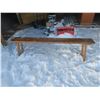 Image 5 : 70" wooden bench