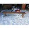 Image 1 : 70" wooden bench