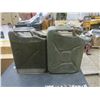 Image 1 : two military gas cans
