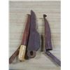 Image 6 : two knifes 3 sheaths