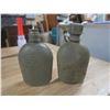 Image 3 : 2 military canteens