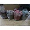 Image 7 : 4 vintage gas cans