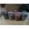Image 8 : 4 vintage gas cans