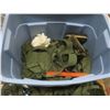 Image 6 : tote of misc military equipment