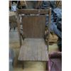 Image 2 : wooden folding chair and childrens swing seat