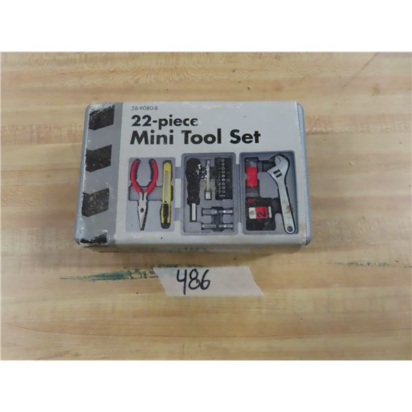 22 piece mini tool set