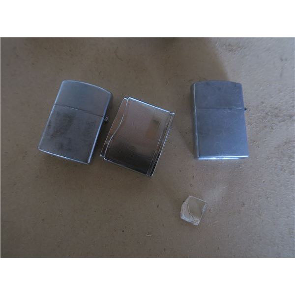 3 vintage lighters