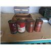 Image 1 : 4 vintage oil cans