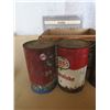 Image 4 : 4 vintage oil cans