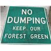 Image 1 : no dumping sign