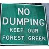 Image 3 : no dumping sign