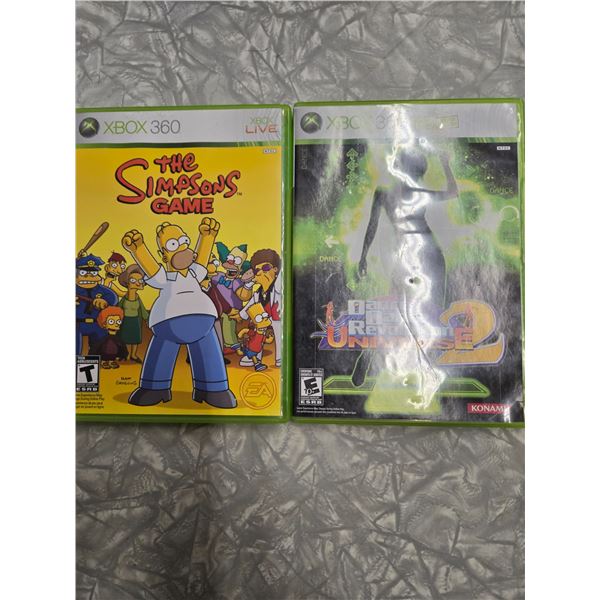 XBOX 360 Simpsons/Dance Revolution